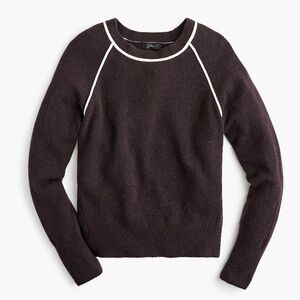 J. Crew Black Raglan Sleeve Sweater